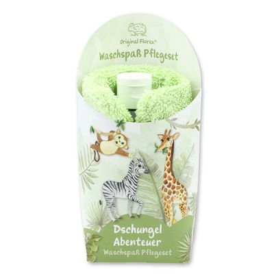 Washing fun care set 2 pieces "Dschungel Abenteuer", Magic land 