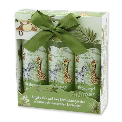 Washing fun care set 3 pieces "Dschungel Abenteuer", Magic land 