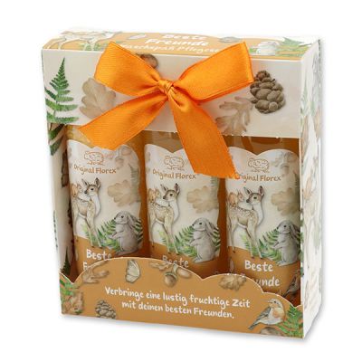 Washing fun care set 2 pieces "Beste Freunde", Fruit dream 
