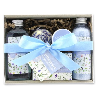 Geschenkset 5-teilig "Leichtigkeit", Vergissmeinnicht 