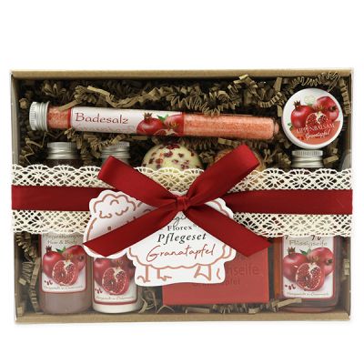 Geschenkset 8-teilig, Granatapfel 