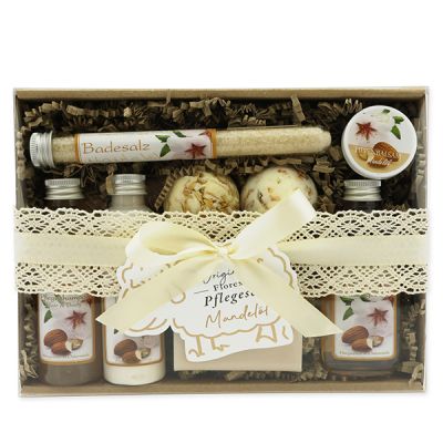 Geschenkset 8-teilig, Mandelöl 