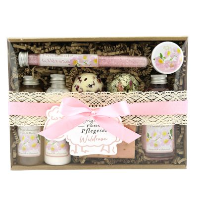 Geschenkset 8-teilig, Wildrose 