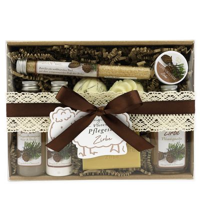 Geschenkset 8-teilig, Zirbe 