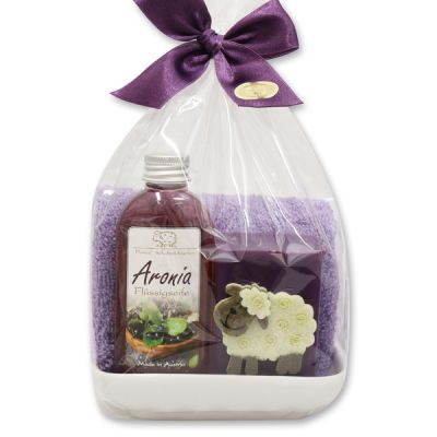 Set with sheep 4 pieces in a cellophane bag, Chokeberry 