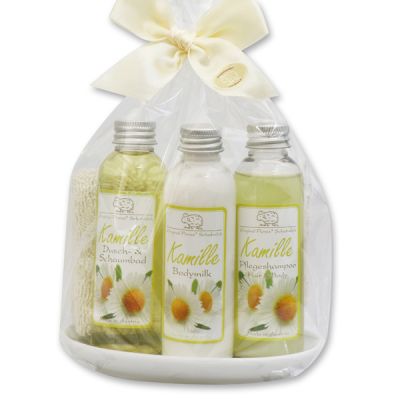 Care set 5 pieces in a cellophane bag, Chamomile 