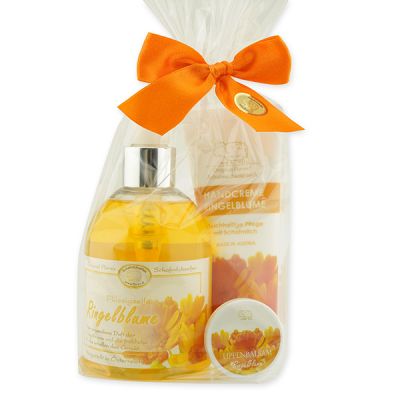 Care set 3 pieces in a cellophane bag, Marigold 