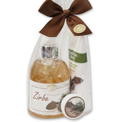 Care set 3 pieces in a cellophane bag, Swiss pine 