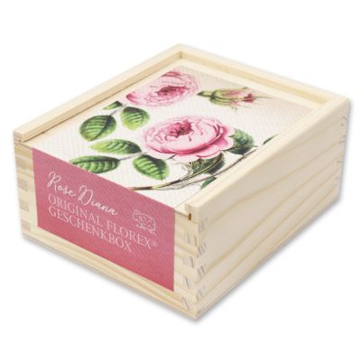 Wooden box set 4 pieces "Nostalgia", Rose Diana 