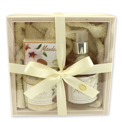 Wooden box set 5 pieces, Edelweiss 