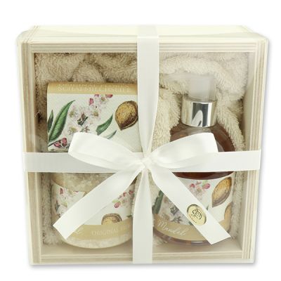 Wooden box big set 5 pieces "Nostalgia", Almond 