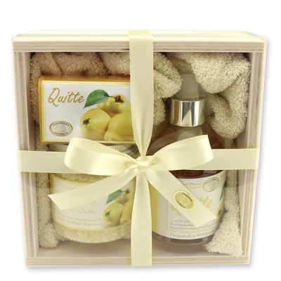 Wooden box set 5 pieces, Quince 