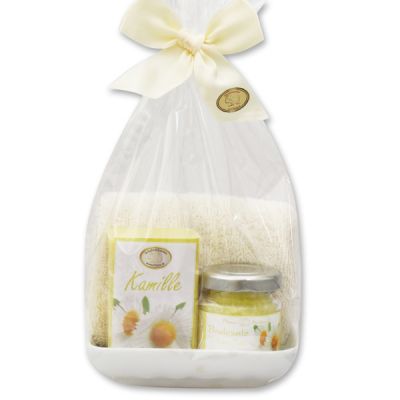 Care set 4 pieces in a cellophane bag, Chamomile 