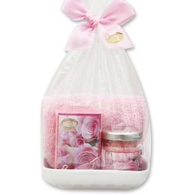 Care set 4 pieces in a cellophane bag, Rose Diana 