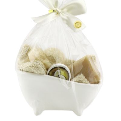 Wellness set 6 pieces in a cellophane bag, Coconut 