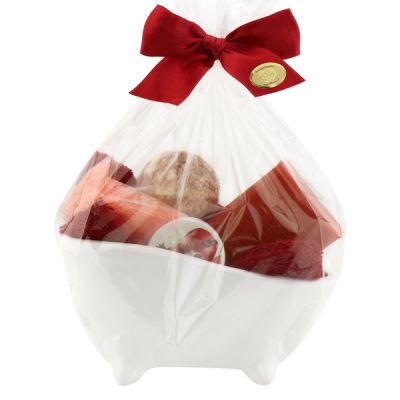 Wellness set 6 pieces in a cellophane bag, Pomegrante 