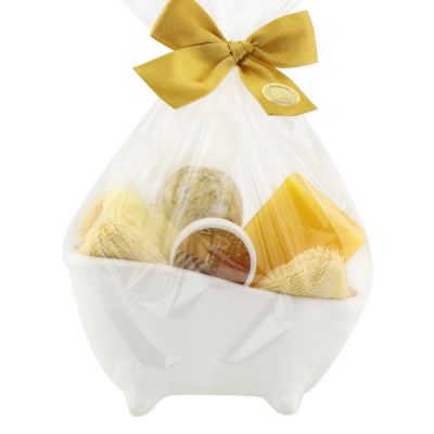 Wellness set 6 pieces in a cellophane bag, Honey 