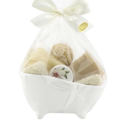 Wellness set 6 pieces in a cellophane bag, Almond 