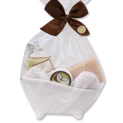 Wellness set 5 pieces in a cellophane bag, Coconut 