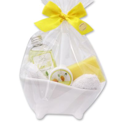 Wellness set 5 pieces in a cellophane bag, Chamomile 