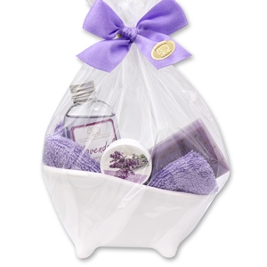 Wellness set 5 pieces in a cellophane bag, Lavender 