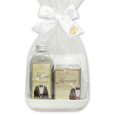 Care set 4 pieces in a cellophane bag, For men 