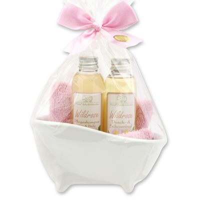 Wellness Set 4-teilig in Cello, Wildrose 