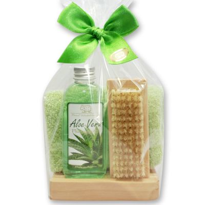 Care set 4 pieces in a cellophane bag, Aloe Vera 