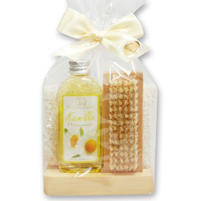 Care set 4 pieces in a cellophane bag, Chamomile 