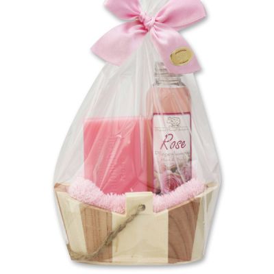 Care set 4 pieces in a cellophane bag, Rose Diana 