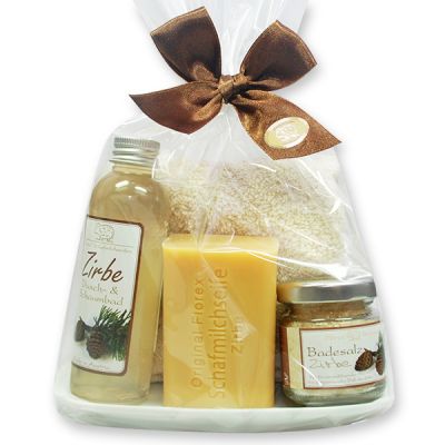 Care set 5 pieces in a cellophane bag, Swiss pine 