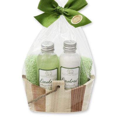 Wellness set 4 pieces in a cellophane bag, Verbena 