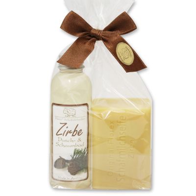 Care set 2 pieces in a cellophane bag, Swiss pine 