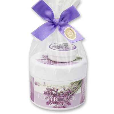 Care set 2 pieces in a cellophane bag, Lavender 