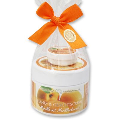 Care set 2 pieces in a cellophane bag, Apricot 