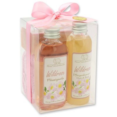 Klarsichtbox Set 4-teilig, Wildrose 