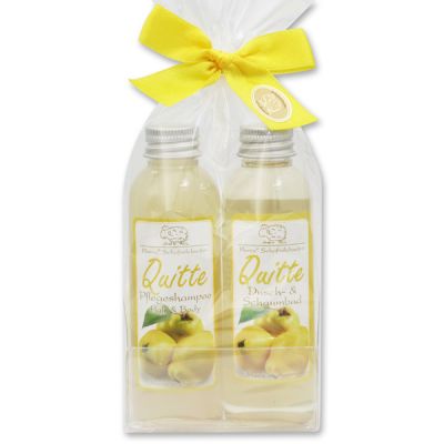 Care set 2 pieces in a cellophane bag, Quince 