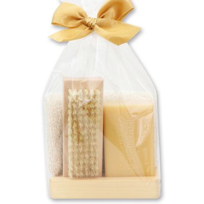 Care set 4 pieces in a cellophane bag, Swiss pine 