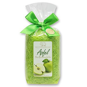 Schafmilchseife Seifennadeln in Cello 100g, Apfel 