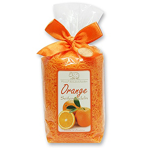 Sheep milk soap needles in a cellophane 100g, Orange 