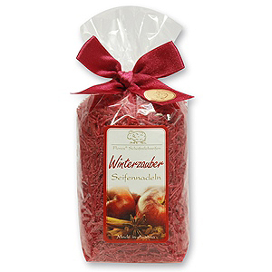 Schafmilchseife Seifennadeln in Cello 100g, Winterzauber 