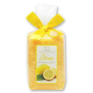 Sheep milk soap needles in a cellophane 100g, Lemon 