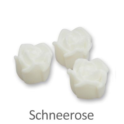 Schafmilchseife Rose Florex mini 7g, Schneerose 