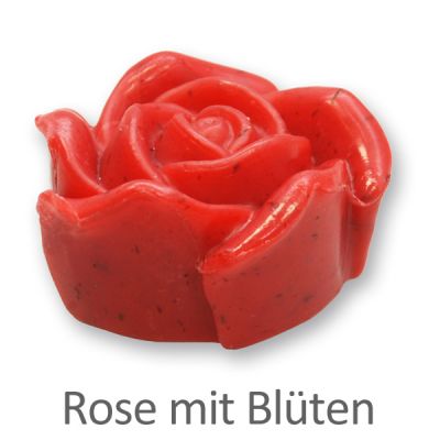 Schafmilchseife Rose Florex 54g, Rose mit Blüten 