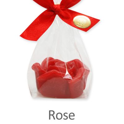 Sheep milk soap rose Florex 54g in a c ellophane, Rose 