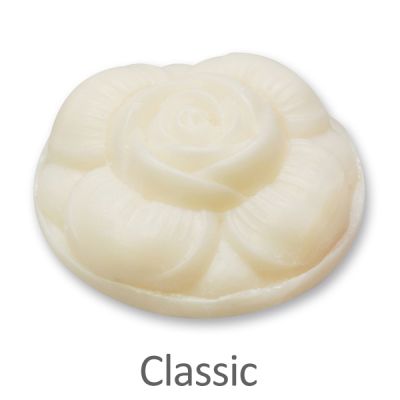 Sheep milk soap round rose 110g, Classic 