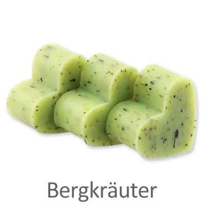 Schafmilchseife Herz mini 8g, Bergkräuter 