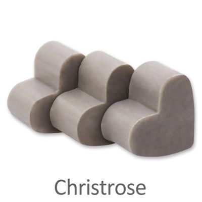 Schafmilchseife Herz mini 8g, Christrose 