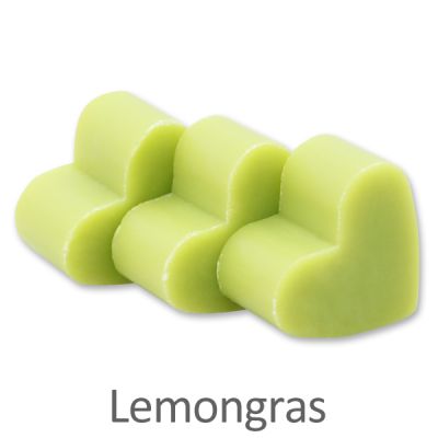 Schafmilchseife Herz mini 8g, Lemongras 