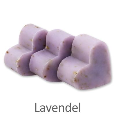 Schafmilchseife Herz mini 8g, Lavendel 